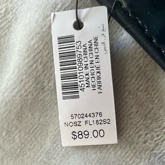 SOLD / WHBM Purse Bag Clutch Blue NWT - Picture 15 of 15